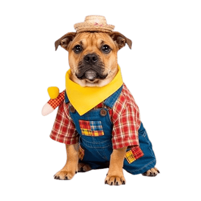 Moda pet em Goiânia - Foto de cachorro fantasiado